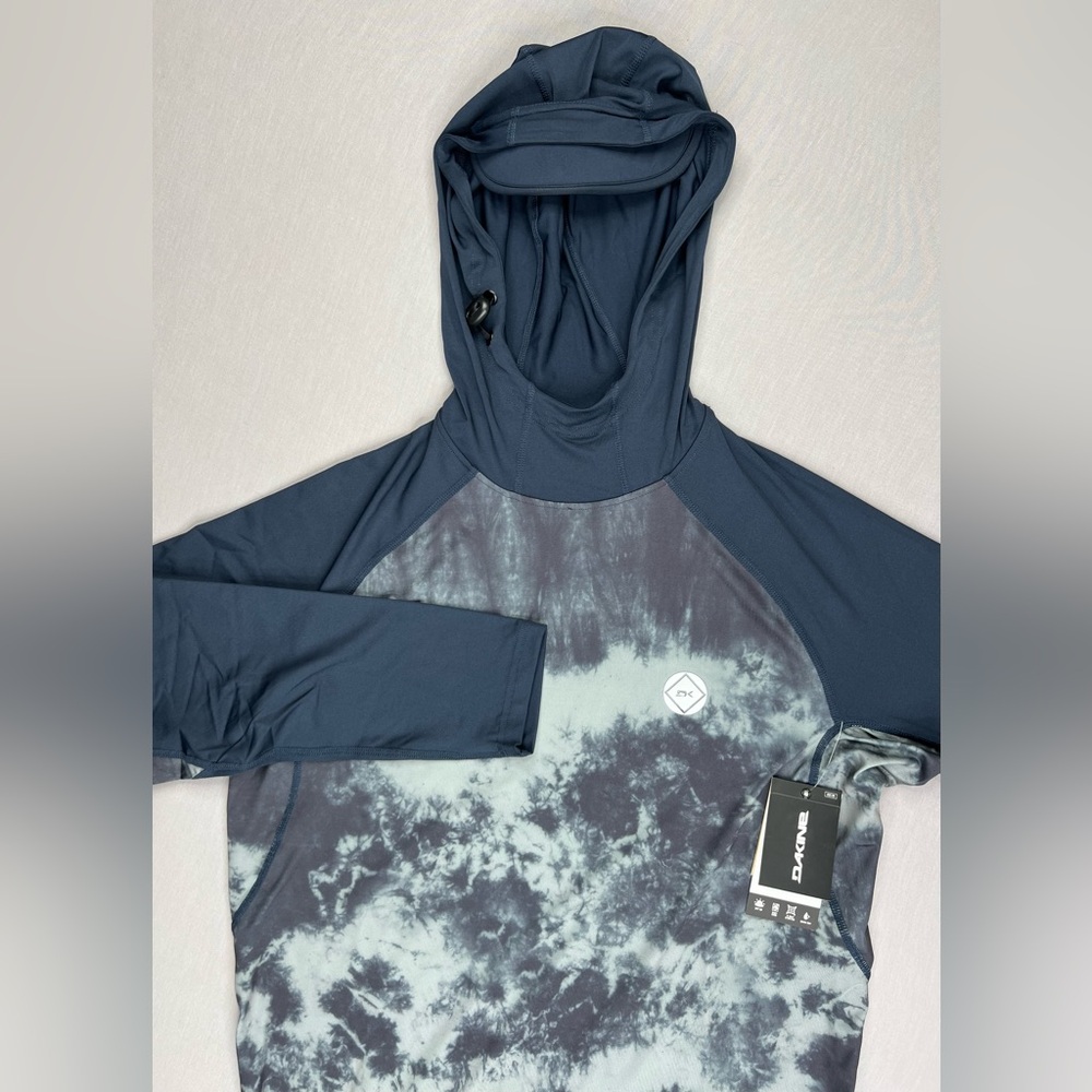 DAKINE SUN HOODIE WITH VISOR LONG SLEEVE UPF 50+ RASH GUARD
